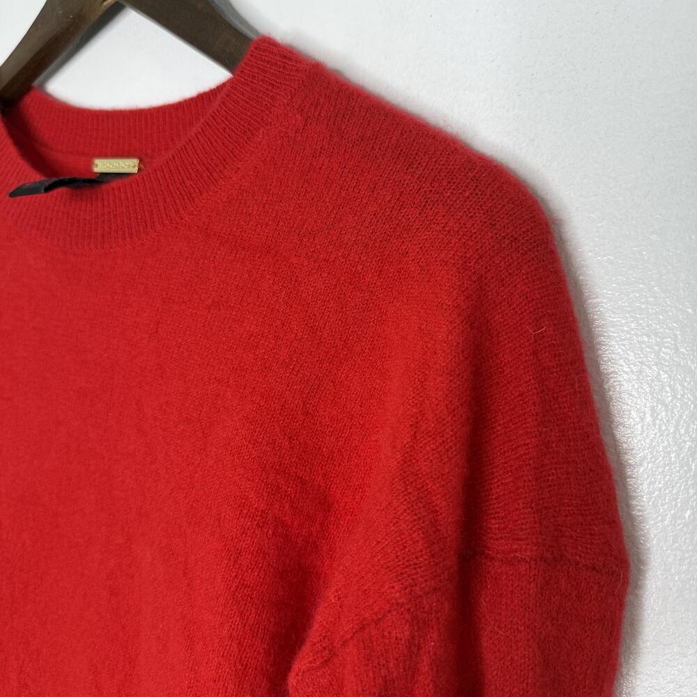 Cashmere Magaschoni Sweater Medium Crewneck Pullover Classic Soft Womens